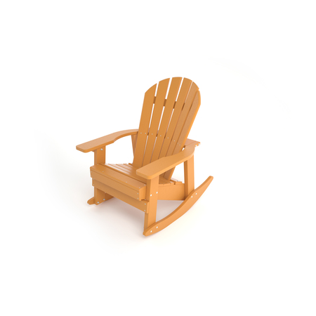 FROG FURNISHINGS Cedar Charleston Rocking Adirondack Chair PB ADCHACED